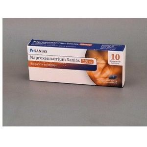 Sanias - Naproxennatrium 220 mg - 10 Tabletten - Pijnstillend