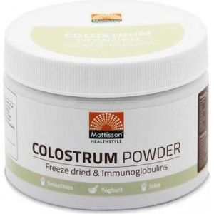 Mattisson Colostrum powder poeder 30% IgG 125 gram