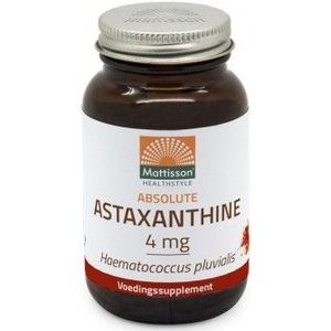 Mattisson Vegan astaxanthine 4 mg 60 vcaps