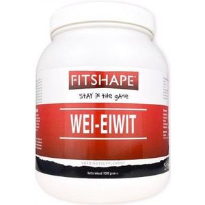 Fitshape Wei eiwit aardbei 1 kg