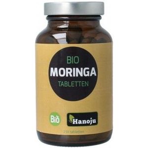 Hanoju Moringa bladpoeder 500 mg 250 tabletten