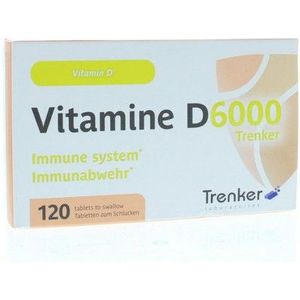 Trenker Vitamine D6000 120 tabletten