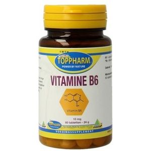 Toppharm Vitamine b6 60 tabletten
