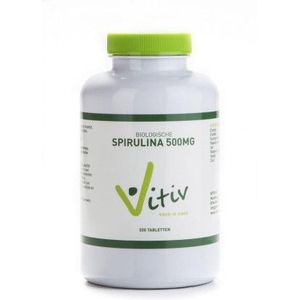 Vitiv Spirulina 500 mg 250 tabletten