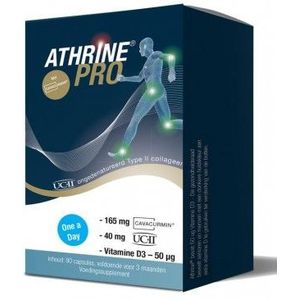 Athrine PRO - UC-II Cavacurmin en Vitamine D3 90 capsules