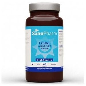 Sanopharm - L-Lysine - Voedingssupplement - 500 mg - Vegan Capsules
