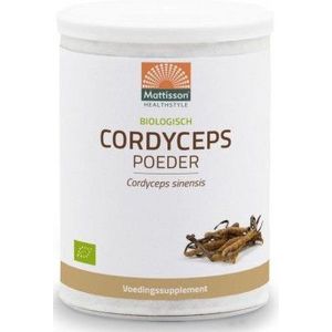 Mattisson Cordyceps powder - cordyceps sinensis organic 100 gram