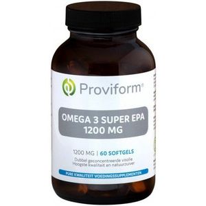 Proviform Omega 3 super EPA 1200 mg 60 softgels