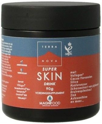 Terranova - Super Skin Drink - Voedingssupplement - Cacao Extract - Silicium