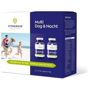 Vitakruid Multi Dag & Nacht Regulier 2 x 90 180 tabletten