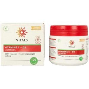 Vitals Vitamine C + D3 120 gummies