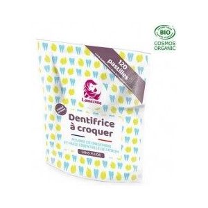 Lamazuna Toothpaste tabs ginger lemon biologisch 30 gram