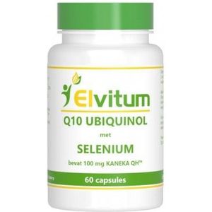 Elvitum - Co-Q10 Ubiquinol - Voedingssupplement - 100 mg - Met Selenium