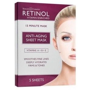 Retinol - Anti-Aging Sheet Mask - 5 Stuks - Gezichtsmaskers