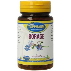 Toppharm Borage olie 50 softgels