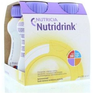Nutridrink Banaan 4 x 200 ml