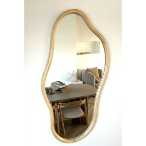 Wandspiegel 110x60cm | Nordic Style | Naturel | Scandinavisch | Overig | Wandspiegel | Gangspiegel