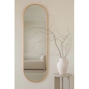 Passpiegel 150x45cm | Nordic Style | Zacht Goud | Scandinavisch | Pas spiegel | Staande spiegel