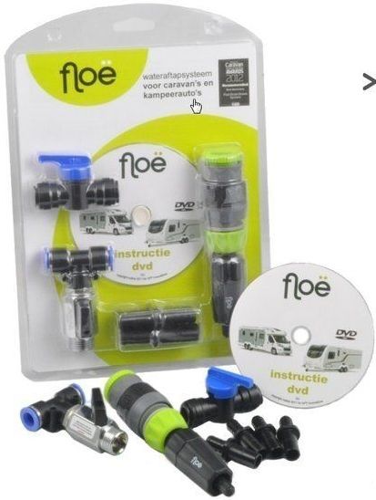 Floë wateraftapsysteem