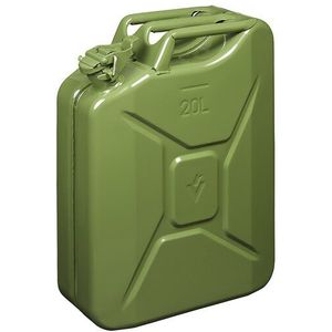 Jerrycan 20L metaal groen UN- & TüV/GS-gekeurd