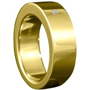 Gouden asring met steen