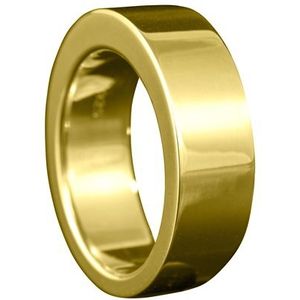 Gouden asring met gesloten kamer