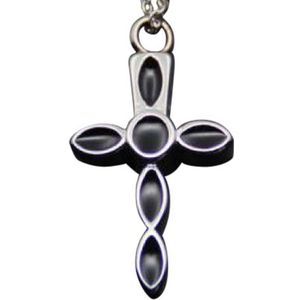 RVS ashanger kruis ovaal