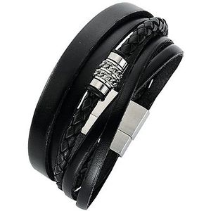 Leo Marco armband met 5 leren banden