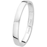 Slavenarmband zilver vlak 8 mm graveerbaar