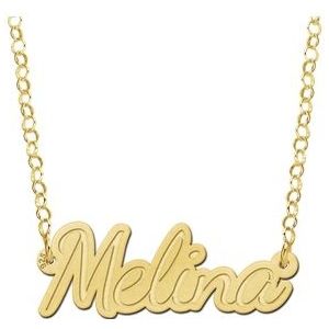 Gouden Naam ketting Melina Names4ever