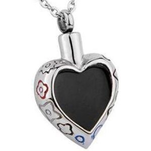 RVS ashanger zwart hart