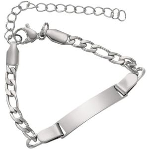 Stalen kinderarmbandje met graveren