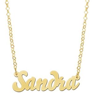 Gouden naamketting Sandra Names4ever