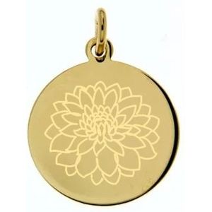 Gouden Dahlia hanger