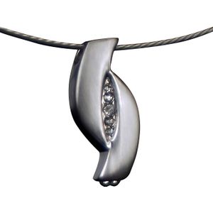 Ashanger design met 5 zirkonia's 853