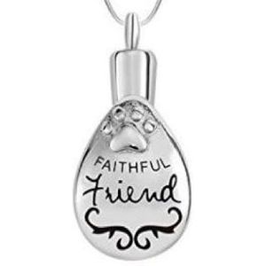 RVS ashanger pootje faithful friend