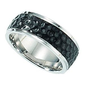 Stoere edelstalen ring Leo Marco