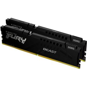 Kingston - FURY Beast - RAM Geheugen - 128GB - Zwart - DDR5 5600MT/s