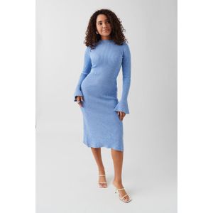 Mélange knit dress