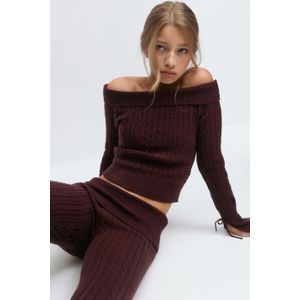 Y off shoulder sweater