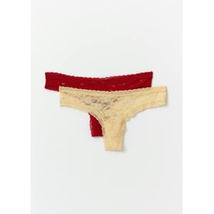 2-pack lace brazilian