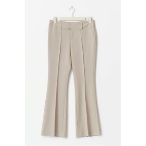 Low waist bootcut trousers