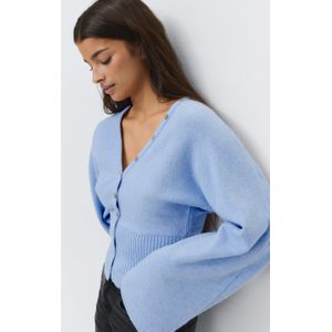 Fitted waist knitted cardigan