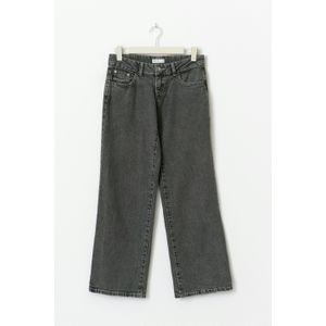 Ultra low wide petite jeans