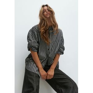 Oversized rhinestone shirt