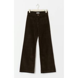 Front pocket cord petite jeans