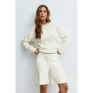 Bermuda knitted shorts