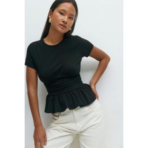 Peplum tee
