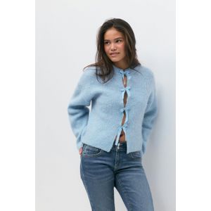 Y bow cardigan