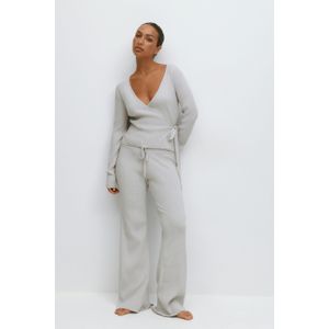 Knitted loungewear trousers